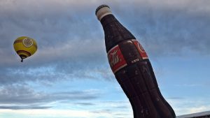 Coca Cola Ballon und Wera Ballon