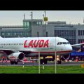 flugzeug landung auf flughafen d