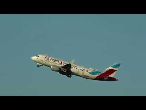 duesseldorf flughafen plane spot