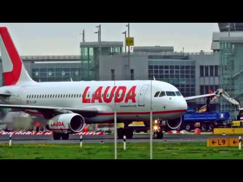 flugzeug landung auf flughafen d
