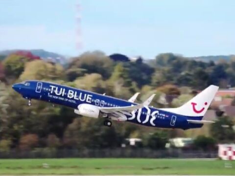 flugzeug start und flugzeug land