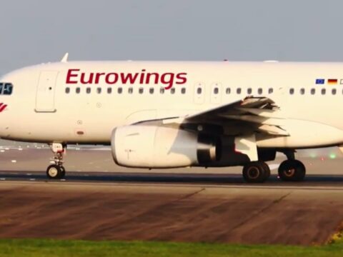 flugzeug start und flugzeug land