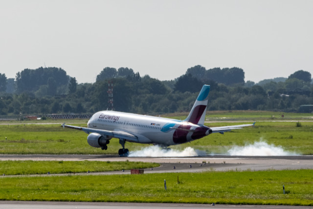 D-ABHG Eurowings Airbus A320-214